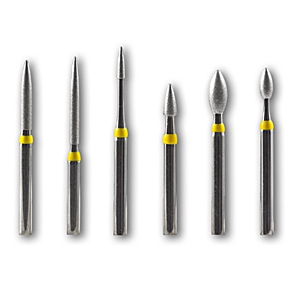Multi Cut diamond burs 15μ- extra fine grain composite - C